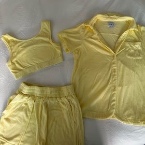 Yellow 3-Piece Set
